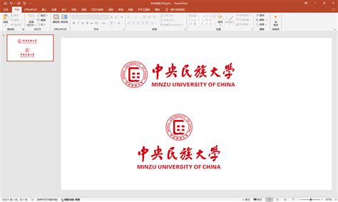 中央民族大学校徽logo矢量标志素材 设计无忧网