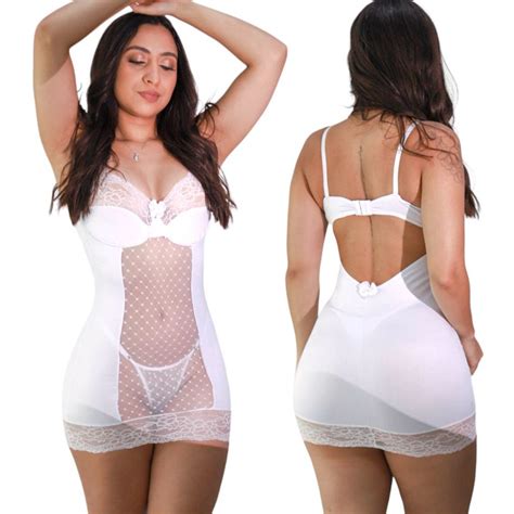 Camisola Cirr Tule Sexy Lingerie Feminina Luxo Shopee Brasil