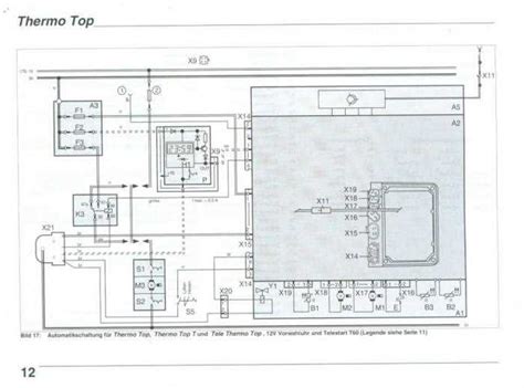Wiring Diagram for Webasto Thermo Top C: Simplifying Installation