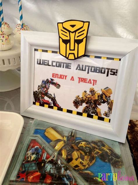 Transformers Birthday Party Ideas Photo 10 Of 19 Transformers Birthday Parties Transformer