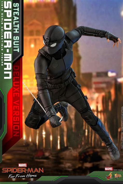 Hot Toys Spider Man Stealth Suit Mms Loin De La Maroc Ubuy