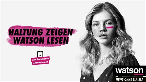 watson User zeigen Haltung – die neue Imagekampagne