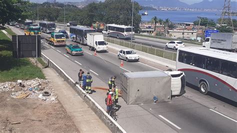 Trânsito Lento E Acidentes Na Ponte Rio Niterói E Rodovia Br 101