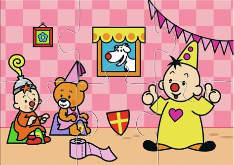 Bumba Puzzel Op Het Potje 6stuks T Klavertje Vier