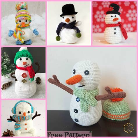 Crochet Snowman Amigurumi Free Patterns Diy Ever