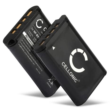 2x 1090mAh Sony Cyber Shot Kamera Ersatz Akku NP BX1