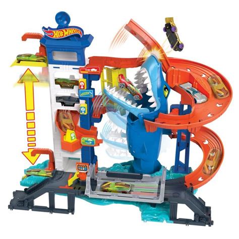 Mattel HW Hot Wheels City žraločí úder HDP06 Joy KIDS