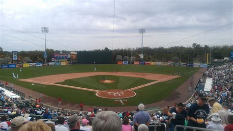 The fort myers florida hammond stadium has a surprise new roof 25