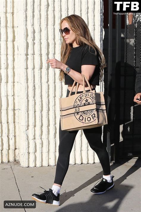 Jennifer Lopez Sexy Seen Flaunting Her Hot Curves Outside The Studio In Los Angeles Aznude