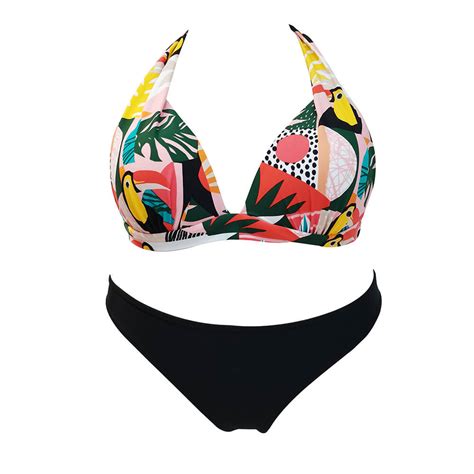 Custom Lady Sublimation Print Swimwear Bikini Set From China Swimwear Manufacturer
