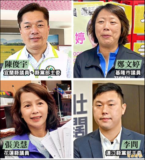 民進黨立委提名策略小組：宜蘭陳俊宇、基隆鄭文婷、花蓮張美慧、連江李問 政治 自由時報電子報