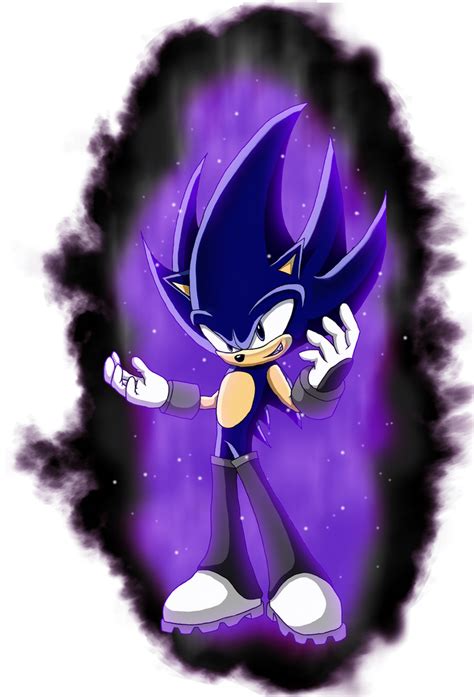 Super Sonic Black Aura By Sangata099 On Deviantart
