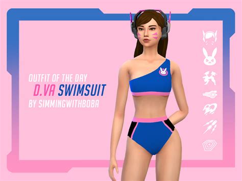 D Va Body Suit Exposed Pussy And Tits And Any Other D Va Stuff And Dva Sim Request Find