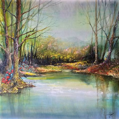 21 Konsep Terpopuler Peinture Acrylique Paysage