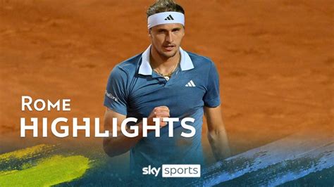 Alexander Zverev vs Taylor Fritz | Italian Open highlights | Tennis ...