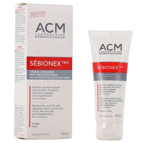 Crème apaisante anti imperfections ACM Sébionex Trio