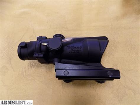 Armslist For Sale Trijicon Acog Ta31f Red 4x32