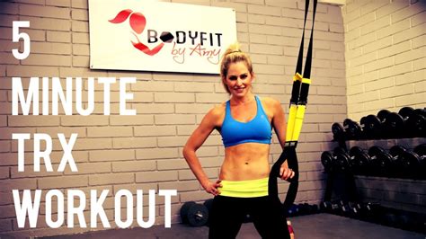 5 Minute Trx Workout For Cardio And Strength Bodyfit By Amy