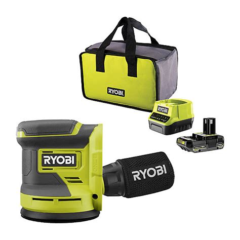 Ryobi One Random Orbital Sander Kit 1x 20ah 18v Rros18 1c20sl
