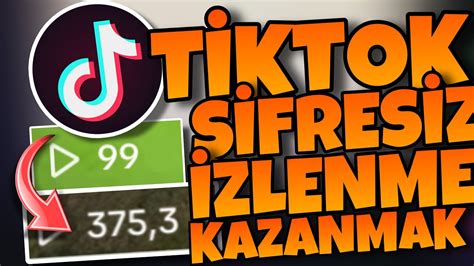 Tiktok Şifresiz İzlenme Hilesi 2024 Tiktok İzlenme Kasma Ücretsiz