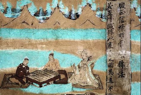 敦煌壁画艺术中的“小寒”：围炉对弈 人生如棋凤凰网