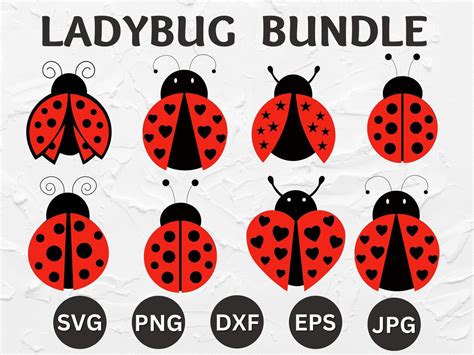 Ladybug Svg Bundle Miraculous Ladybug Files For Cricut Etsy