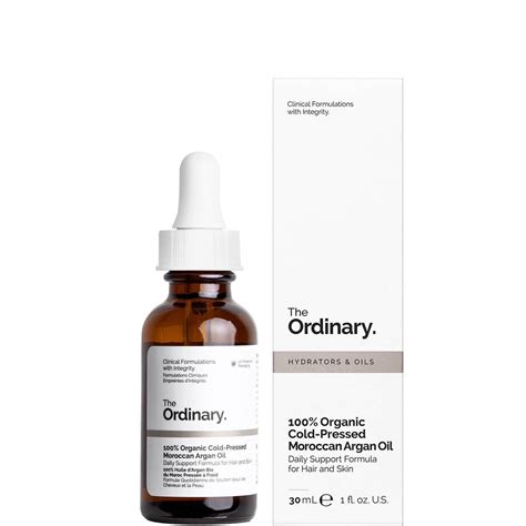 The Ordinary Organic Cold Pressed Moroccan Argan Oil Ml