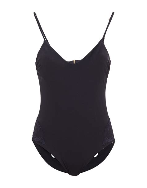 La Perla One Piece Swimsuit In Blue Lyst