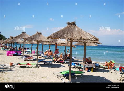 Moraitika Beach Corfu Ionian Islands Greece Stock Photo Alamy