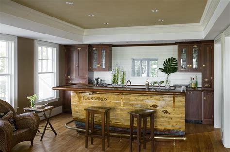 Барная стойка в гостиной (42 фото): дизайн барной стойки в стиле ...