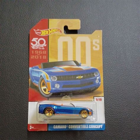 HOT WHEELS 風火輪 CAMARO 可轉換概念 50 週年特別卡 蝦皮購物