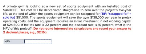 solved  private gym      set  sports cheggcom