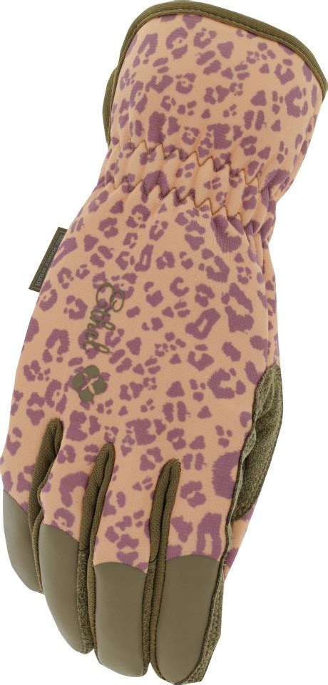 Ethel® Garden Leopard Orange Gardening Gloves Mechanix Wear