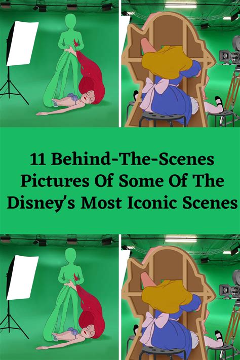 11 behind the scenes pictures of some of the disney s most iconic ...