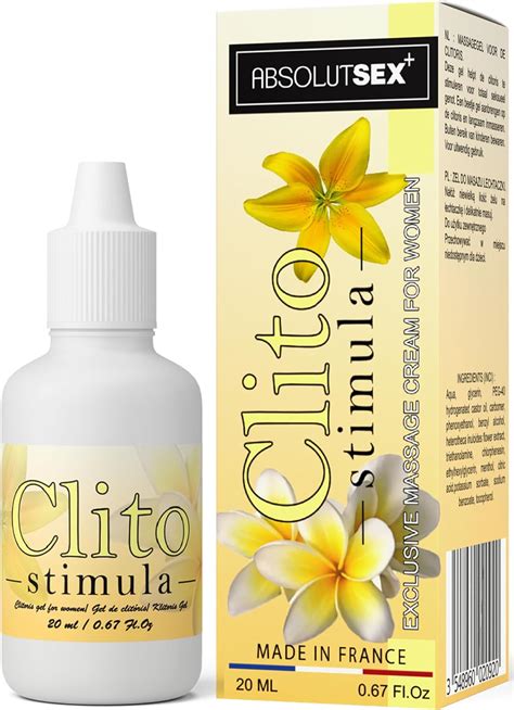 Amazon.com: Clitoris Cream Gel Orgasmic Intense for Women Arnica Mint ...
