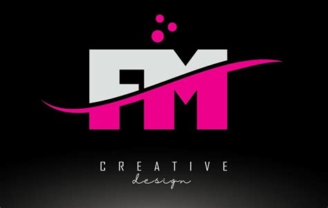 fm logo vector art icons  graphics