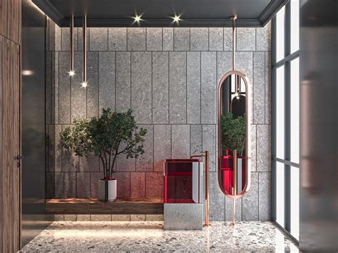 bathroom luxury modern  behance