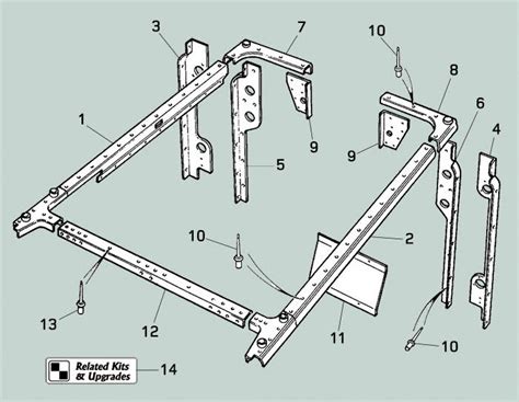 Land Rover Series Ii Iia Iii Rear Body Mounting Capping Rovers