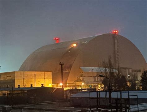 Russian Drone Hits Chernobyl Nuclear Radiation Shield, Ukraine Says ...