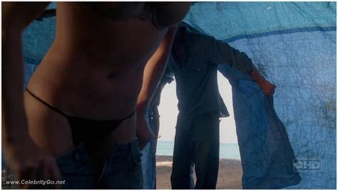 Naked Evangeline Lilly In Lost