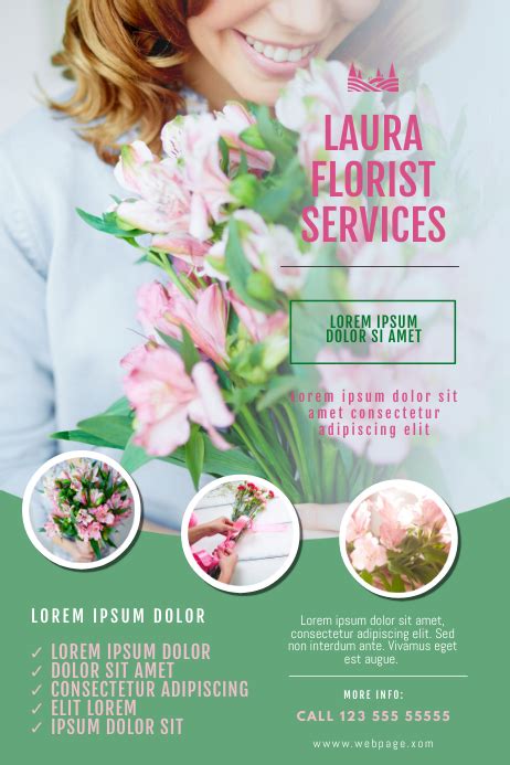 Florist Flyer Template Postermywall