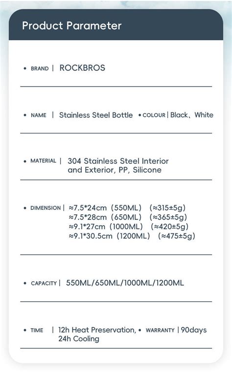 MY DeliveryROCKBROS Vacuum Insulated Tumbler For Hot And Cold Stainless Steel Dual