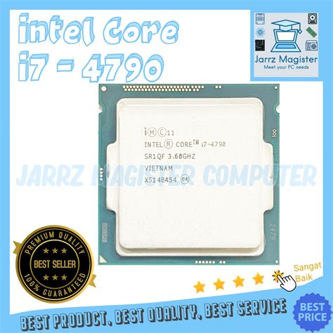 Jual Processor Intel core i7 4790 soket 1150 | Processor i7 Gen 4 LGA ...