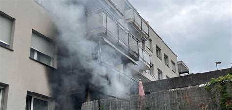 In Rorschacherberg SG Brennt Eine Terrasse Ab TOP ONLINE