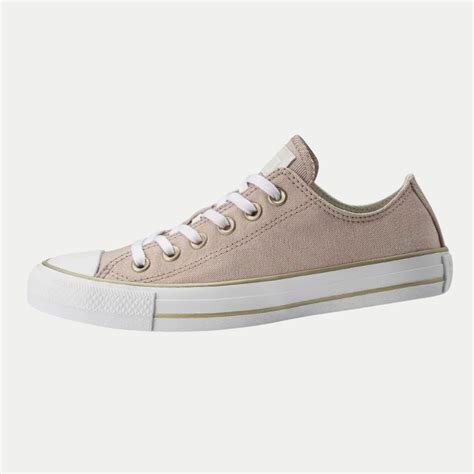 TÊNIS CONVERSE CASUAL LONA NUDE ROSADO FEMININO ADULTO Lojas Parati