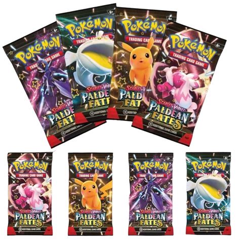 Купить КОЛЛЕКЦИОННЫЕ КАРТЫ POKEMON SPECIAL PALDEAN FATES 360 ШТ. MEGA ...