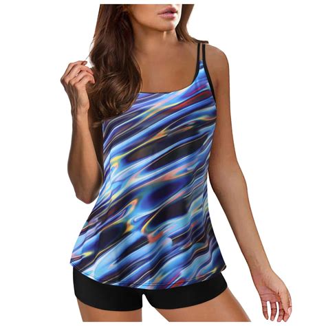 Divhosrg High Waisted Swimsuits For Women Bikini Sets For Women Push Up Plus Size Bathing