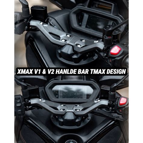 XMAX V V V HANDLE BAR NAKED BAR TMAX STYLE DESIGN STEERING WHEEL RSV READY STOCK XMAX