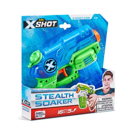 Zuru X Shot Water Warfare Stealth Soaker Water Blaster Colour May Vary