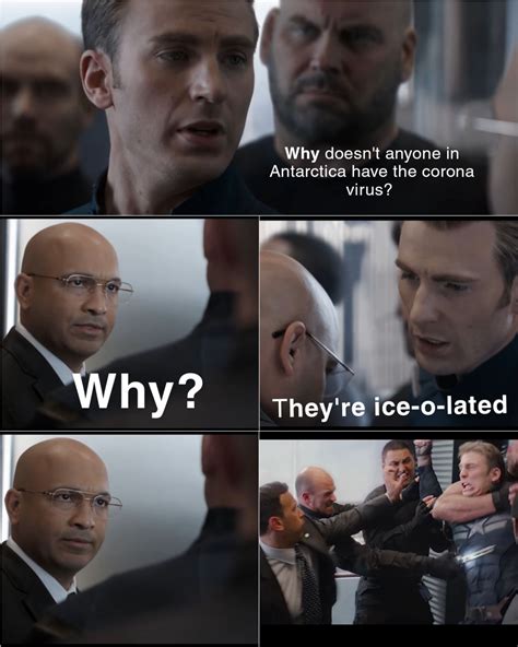 Cap always makes light of a dark situation! | /r/CoronavirusMemes ...